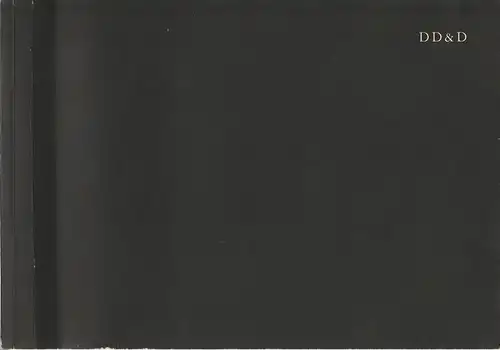 Schaubühne am Halleschen Ufer: Programmheft Uraufführung Robert Wilson DEATH DESTRUCTION & DETROIT 12. Februar 1979 Spielzeit 1978 / 79. 
