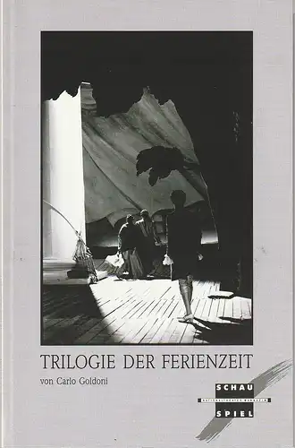 Nationaltheater Mannheim, Arnold Petersen, Hans-Jürgen Drescher, Martina Michelsen: Programmheft Carlo Goldoni TRILOGIE DER FERIENZEIT Premiere 25. Februar 1990 Spielzeit 1989 / 90 Nr. 11. 