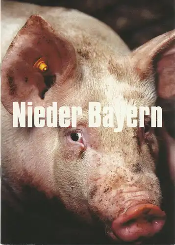 Münchner Volkstheater, Christian Stückl, Volker Bürger, Gwendolyn Sebald, Daniele Goldmann: Programmheft NIEDER BAYERN Premiere 3. Oktober 2003 Spielzeit 2003 / 04 Heft 1. 