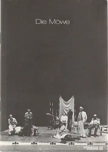 Oldenburgisches Staatstheater, Harry Niemann, Cornelie Ueding, Emmy Krämer, Hansheinrich Palitzsch: Programmheft Anton Cechov DIE MÖWE Premiere 13. Oktober 1978 Großes Haus Spielzeit 1978 / 79 Heft 7 ( Tschechow ). 