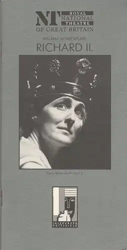 Salzburger Festspiele 1996, Constanze Schuler: Programmheft William Shakespeare RICHARD III. 