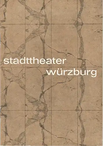 Stadttheater Würzburg, Herbert Decker, Hermann Koch, Wolf-Dieter Wild, E. Hahn ( Szenenfotos ): Programmheft John Steinbeck VON MÄUSEN UND MENSCHEN 16. Oktober 1968 Spielzeit 1968 / 69 Heft 3. 