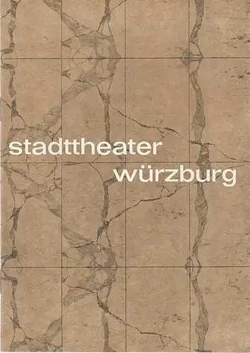 Stadttheater Würzburg, Herbert Decker, Hermann Koch, Wolf-Dieter Wild, E. Hahn ( Szenenfotos ): Programmheft Johann Strauß DIE FLEDERMAUS 31. Dezember 1968 Spielzeit 1968 / 69 Heft 6. 