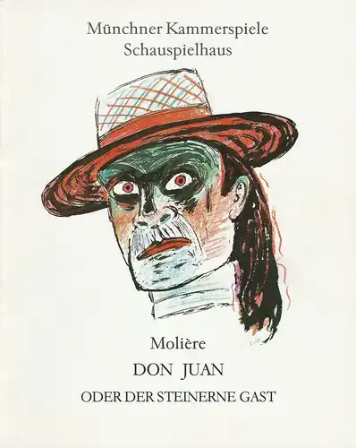 Münchner Kammerspiele, Dieter Dorn, Hans-Joachim Ruckhäberle, Laura Olivi, Wolfgang Zimmermann: Programmheft DON JUAN von Moliere. Premiere 20. März 1991 Spielzeit 1990 / 91 Heft 3. 