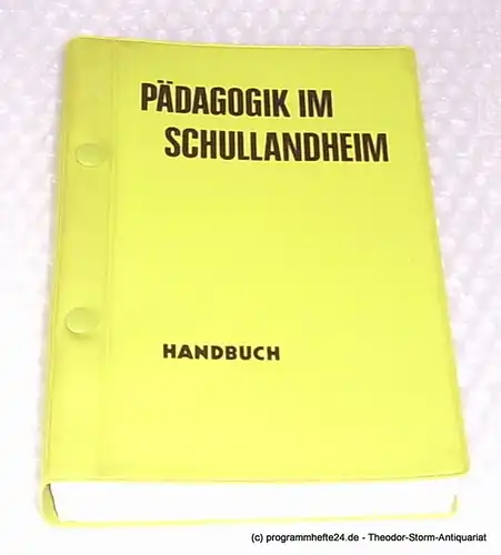 Verband Deutscher Schullandheime e.V: Pädagogik im Schullandheim. Handbuch. 