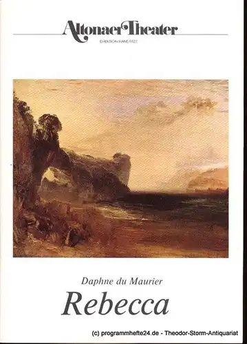 Maurier Daphne du: Rebecca. Programmheft Spielzeit 1987 / 88. 