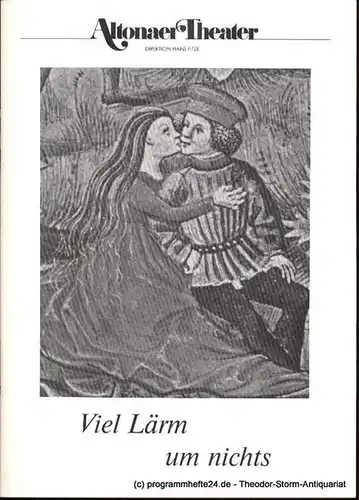 Shakespeare William: Viel Lärm um nichts. Komödie in 12 Bildern. Programmheft 10 Spielzeit 1988 / 89. 