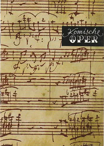 Komische Oper Berlin: Programmheft 4. SINFONIEKONZERT DES ORCHESTERS DER  KOMISCHEN OPER 29. Januar 1976 Spielzeit 1975 / 76. 
