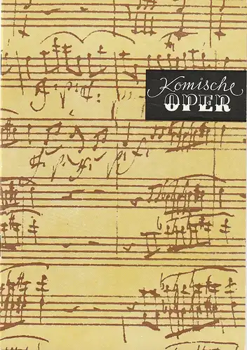 Komische Oper Berlin, Gerhard Müller, Frank Schneider, Dietrich Kaufmann: Programmheft 2. SINFONIEKONZERT DES ORCHESTERS DER  KOMISCHEN OPER 25. Oktober 1990 Spielzeit 1990 / 91. 