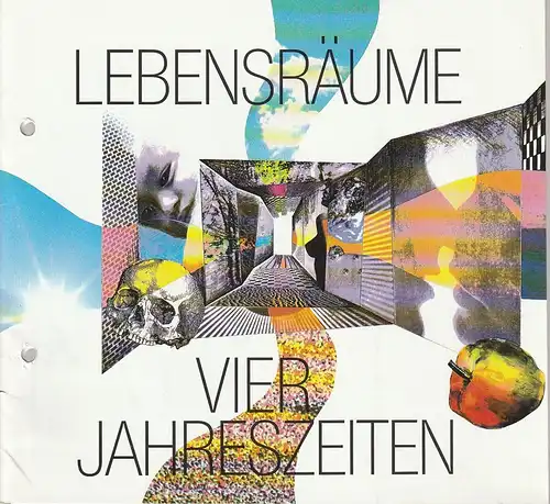 Komische Oper Berlin, Karin Schmidt-Feister, Karla Henning, Arwid Lagenpusch ( Fotos ): Programmheft BALLETTABEND LEBENSRÄUME / VIER JAHRESZEITEN Premiere 31. Mai 1992. 