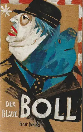 Deutsches Theater Kammerspiele Berlin DDR, Dieter Mann, Maik Hamburger, Heinz Rohloff: Programmheft Ernst Barlach DER BLAUE BOLL Voraufführung 22. Februar 1985. 