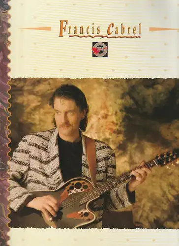 Rainbow Concerts: Programmheft MICHEL FRANCOISE SARBACANE TOUR 1989 - 90. 