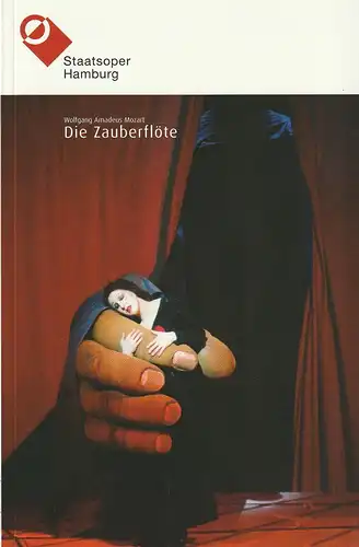 Hamburgische Staatsoper, Simone Young, Klaus Klein: Programmheft Wolfgang Amadeus Mozart DIE ZAUBERFLÖTE Reduzierte Neuauflage 2009. 