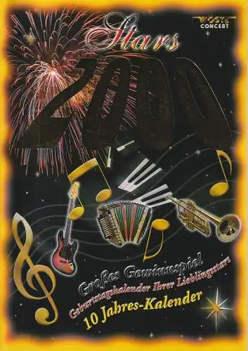 Wöste Concert: Programmheft STARS 2000. 