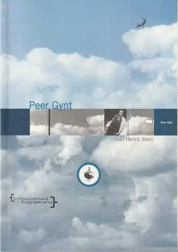 Deutsches Schauspielhaus in Hamburg, Frank Baumbauer, Wilfried Schulz, Nikolaus Lemberg: Programmheft Henrik Ibsen PEER GYNT Premiere 12. September 1997. 