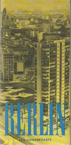 Presse- und Informationsamt des Landes Berlin, Prof. Dr. G. Fochler-Hauke. Dr. Ernst Kremling ( Hrsg. ): BERLIN JRO-Sonderkarte. 