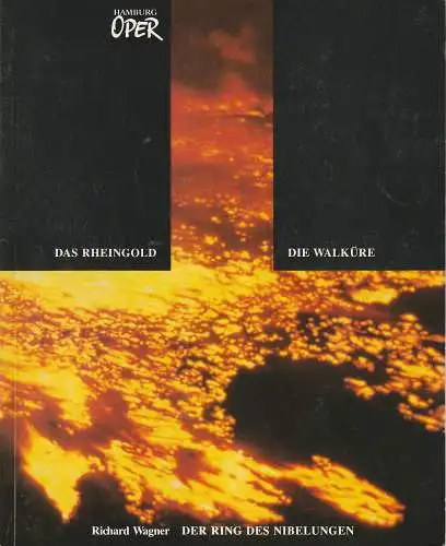 Hamburgische Staatsoper, Peter Ruzicka, Gerd Albrecht, Wulf Kunold, Annedore Cordes: Programmheft Richard Wagner DIE WALKÜRE 15. Mai 1998. 