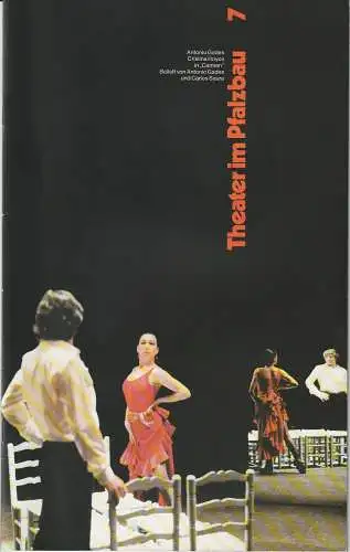 Theater im Pfalzbau, Rainer Antoine, Klaus Hoffmann: Programmheft THEATER IM PFALZBAU 7 1984 / 85. 