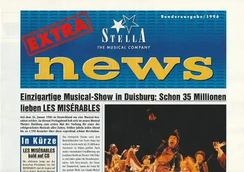 Stella Musical AG, Daniela Maier, Christiane Peters: EXTRA NEWS SONDERAUSGABE 1996. 