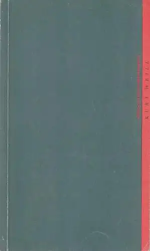 Oper Frankfurt, Dietmar Schwarz, Benjamin Baumann, Mara Eggert ( Probenfotos ): Programmheft Kurt Weill AUFSTIEG UND FALL DER STADT MAHAGONNY Premiere 14. Oktober 1990 Spielzeit 1990 / 91. 