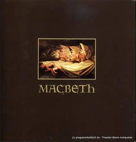 Hamburgische Staatsoper, Christoph von Dohnanyi, Dannenberg Peter: Programmheft Giuseppe Verdi MACBETH Premiere 10. Februar 1980 (18). 