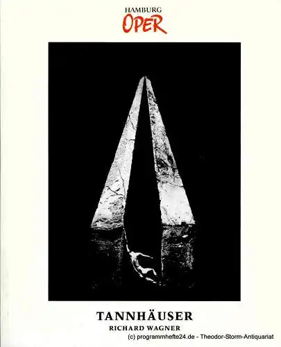 Hamburgische Staatsoper, Konold Wulf, Cordes Annedore: Programmheft zur Premiere Tannhäuser von Richard Wagner an der Hamburgischen Staatsoper am 25. März 1990 (18). 