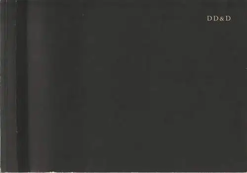 Schaubühne am Halleschen Ufer: Programmheft Uraufführung Robert Wilson DEATH DESTRUCTION & DETROIT 12. Februar 1979 Spielzeit 1978 / 79 (18). 