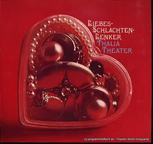 Thalia Theater Hamburg, Boy Gobert, Lunin Hanno: Programmheft George Farquhar Liebes-Schlachten-Lenker Spielzeit 1971 / 72 Heft 9 (18). 