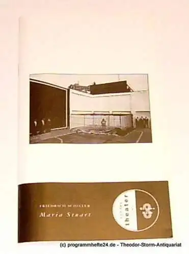 Landestheater Linz Großes Haus, Intendant Dr. Roman Zeilinger, Knölker Renate: Programmheft Friedrich Schiller Maria Stuart  Premiere 10. Oktober 1994 Großes Haus Spielzeit 1994/95 Heft 4 (18). 