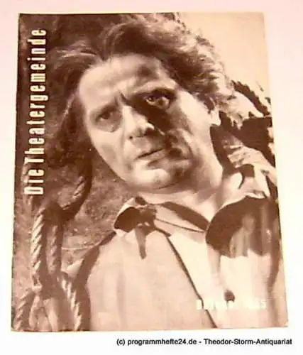 Volksbühne Kassel, Hermann Platiel, Nowotny Karl-Heinz: Die Theatergemeinde. Kulturelle Monatsschrift für Kassel. Spielzeit 1955 / 56 Oktober 1955 Heft 2 3. Jahrgang (18). 