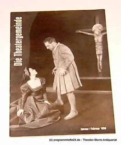 Volksbühne Kassel, Hermann Platiel, Nowotny Karl-Heinz: Die Theatergemeinde. Kulturelle Monatsschrift für Kassel. Spielzeit 1957 / 58 Jan. / Feb. 1958 Heft 5 / 6 5. Jahrgang (18). 