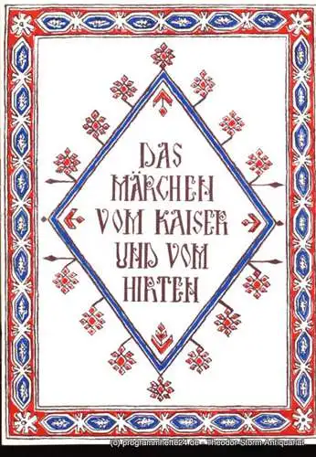 Theater der Jungen Generation Dresden, Rolf Büttner, Mehnert Monika: Programmheft Das Märchen vom Kaiser und vom Hirten von Bosko Trifunovic. Premiere am 15. April 1969. Spielzeit 1968 / 1969 (18). 