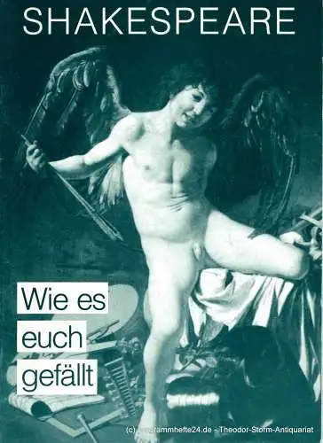 Westfälische Kammerspiele Paderborn, Friedrich Bremer, Schiffner Matthias: Programmheft Wie es euch gefällt von William Shakespeare. Premiere 8. September 1989. Spielzeit 1989 / 90 (18). 