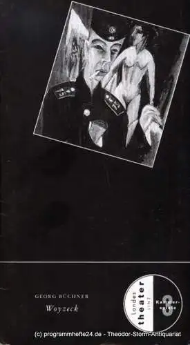 Landestheater Linz, Kammerspiele, Roman Zeilinger, Kern Georg: Programmheft Woyzeck. Fragment von Georg Büchner. Premiere 23. Februar 1997. Spielzeit 1996 / 97 Heft 12 (18). 