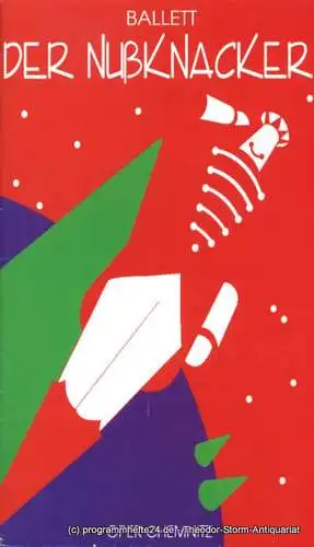 Städtische Theater Chemnitz, Rolf Stiska, Neppl Carla: Programmheft Der Nussknacker. Ballett in zwei Akten. Premiere am 11. November 1995. Spielzeit 1995 / 96 Opernhaus (18). 