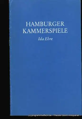 Hamburger Kammerspiele, Ida Ehre, Aust Jan: Programmheft Memoiren von John Murrell. Premiere am 4. März 1980. Blätter der Hamburger Kammerspiele Spielzeit 1979 / 80 7. Heft (18). 