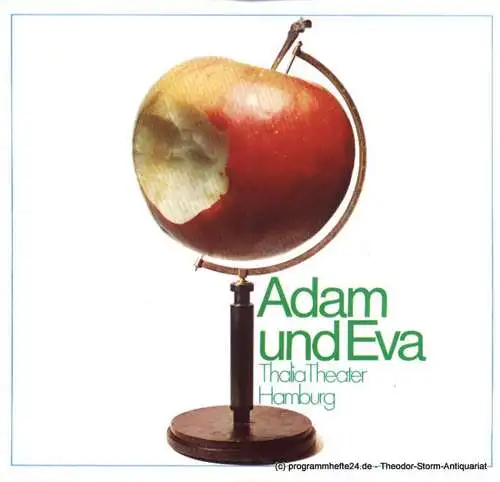 Hamburger Thalia Theater, Boy Gobert, Matthies Holger ( Grafik ), Lunin Hanno, Müller-Buchow Peter: Programmheft Adam und Eva. Komödie von Peter Hacks. Premiere der Hamburger Erstaufführung 3. November 1973. Spielzeit 1973 / 74 Heft 6 (18). 