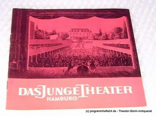 Das Junge Theater, Friedrich Schütter, Wolfgang Borchert: Programmheft Nathan der Weise. Ein dramatisches Gedicht von Gotthold Ephraim Lessing. Spielzeit 1966 / 67 Heft 5 (18). 