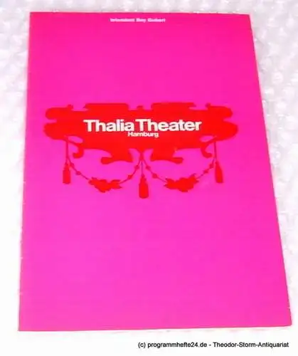 Thalia Theater Hamburg, Boy Gobert, Blasche Gerhard, Gerber Hannelore: Programmheft Der Snob. Komödie von Carl Sternheim. Spielzeit 1969 / 70 Heft 3 (18). 