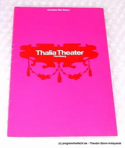 Thalia Theater Hamburg, Boy Gobert, Blasche Gerhard, Gerber Hannelore: Programmheft Viel Lärm um Nichts. Lustspiel von William Shakespeare. Spielzeit 1969 / 70 Heft 6 (18). 