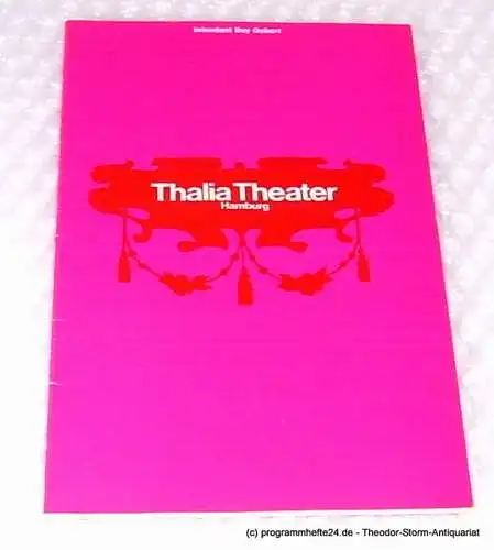 Thalia Theater Hamburg, Boy Gobert, Blasche Gerhard, Gerber Hannelore: Programmheft König Johann von Friedrich Dürrenmatt nach Shakespeare. Spielzeit 1969 / 70 Heft 10 (18). 