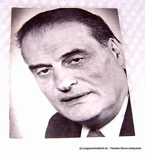 Thalia Theater Hamburg, Ruppel Walter, Kabelitz Roland, Clause Rosemarie ( Fotos ): Programmheft Elisabeth von England. Schauspiel von Ferdinand Bruckner. Spielzeit 1966 / 67 Heft 7 (18). 