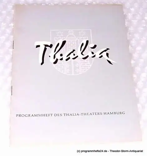 Thalia Theater Hamburg, Willy Maertens, Dambek Albert, Kayser Conrad: Programmheft Ehekarussel ( The Marriage-Go-Round ) Komödie von Leslie Stevens. Deutschsprachige Erstaufführung. 115. Spielzeit 1958 / 59 Heft 9 (18). 