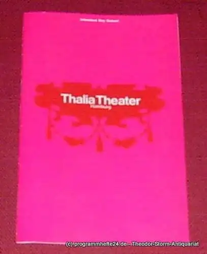 Thalia Theater Hamburg, Boy Gobert, Gerber Hannelore: Programmheft Haus Herzenstod von George Bernard Shaw. Erstaufführung der Neuübersetzung von Hans Günter Michelsen. Spielzeit 1970 / 71 Heft 7 (18). 