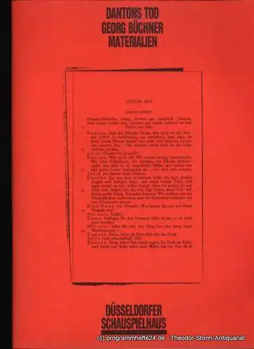 Düsseldorfer Schauspielhaus, Neue Schauspiel GmbH, Volker Canaris, Rühle Ursula: Programmheft Spielzeit 1989 / 90 (18). 