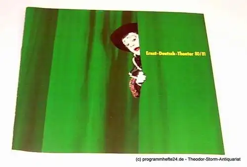 Ernst-Deutsch-Theater, Friedrich Schütter, Wolfgang Borchert, Henry-E. Simmon, Hans-Peter Kurr: Programmheft Ernst-Deutsch-Theater 80 / 81 (18). 