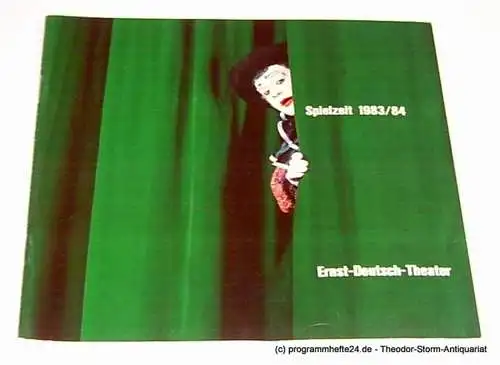 Ernst-Deutsch-Theater, Friedrich Schütter, Wolfgang Borchert, Hans-Peter Kurr, Andrea Weitzel, u.a: Programmheft Ernst-Deutsch-Theater 1983 / 84 (18). 