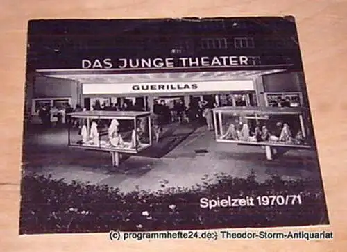 Das Junge Theater, Friedrich Schütter, Wolfgang Borchert, Probenfotos von Rosemarie Clausen: Programmheft Guerillas. Tragödie von Rolf Hochhuth. Spielzeit 1970 / 71 Heft 8 (18). 