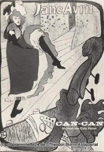 Bühnen der Landeshauptstadt Kiel, Joachim Klaiber, Mario Krüger: Programmheft Can Can. Musical von Abe Burrows. Kieler Theaterblätter Spielzeit 1970 / 71 (18). 