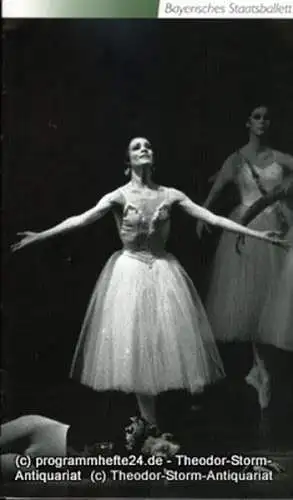 Bayerisches Staatsballett in Gründung, Ivan Liska, Bettina Wagner-Bergelt: Programmheft zum Ballett Giselle. Ballet phantastique von Theophile Gautier u.a. Spielzeit 1990 / 91 (18). 